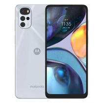 Celular Motorola G22 XT-2231-2 64GB / 4GB Ram / Dual Sim / Tela 6.5" / Camera Quadrupla - Branco (India)(com Adaptador)