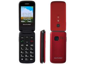 Celular Multi Flip Vita Dual Chip 2G - Rádio FM MP3 Bluetooth Desbloqueado