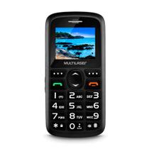 Celular multi p9109 vita 3g + base botão sos teclas grandes - multilaser
