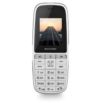 Celular Multi Up Play Dual Chip, Câmera, MP3, Rádio FM, Bluetooth, Lanterna Branco - P9077