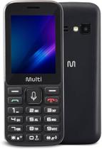 Celular Multilaser, Conexão 3G,WIFI,512MB, Preto, KaiOS Ideal para idosos