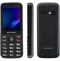 Celular Multilaser ZAPP 2,4 Pol. Conexão 3G 512MB, Preto - P9098