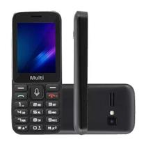 Celular Multilaser Zapp Ii 2,4 Pol, Conexão 3G 512Mb, Preto, - Multilazer Celular Multilaser Zapp Ii 2,4 Pol, Conexão 3G 512Mb, Preto, - Multilazer