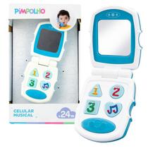 Celular Musical Brinquedo Infantil Menino Menina - Pimpolho Celular Musical Brinquedo Infantil Menino Menina - Pimpolho