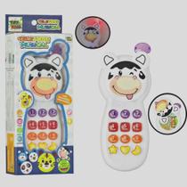 Celular Musical Infantil Vaquinha com Luz a Pilha e muito divertido.