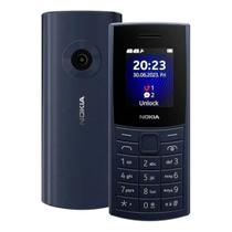 Celular Nokia 110 2G Dual Chip Rádio FM MP3 Bluetooth Azul Celular Nokia 110 2G Dual Chip Rádio FM MP3 Bluetooth Azul