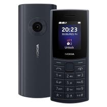 Celular Nokia 110 4G Dual Chip Bateira de longa duração Azul