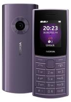 Celular Nokia 110 4g Dual Chip Bateria De Longa Duração Roxo