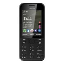 Celular Nokia 208 3g Tela 2,4 Câmera 1,3 MP Bluetooth Mp3 Rádio FM Fone de ouvido anatel