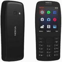Celular Nokia 210 Preto com Rádio FM e Leitor Integrado, Câmera VGA