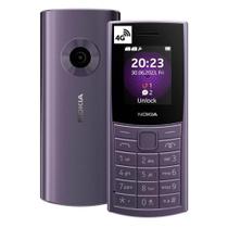 Celular Nokia 4G Câmera, Radio FM, MP3, Dual Chip - Roxo Celular Nokia 4G Câmera, Radio FM, MP3, Dual Chip - Roxo