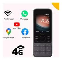 Celular Nokia 6300 4g Lte 4gb Tela 2.4 Zap Youtube Wi-fi 512 MB RAM idoso acessibilidade