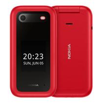 Celular Nokia Flip 2660 4 Banda TA-1474 Dual Sim - Vermelho