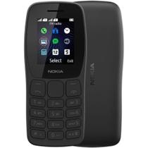 Celular nokia nk093 105 dual mp3 radio fm lanterna preto