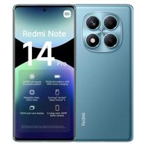 Celular Note 14 Pro 256GB, 8GB RAM, 4G, Xiaomi, Câmera 200MP 8MP 2MP, Carregamento Turbo 45W, Tela AMOLED 6,67” FHD, Azul Lançamento 2025 Celular Note 14 Pro 256GB, 8GB RAM, 4G, Xiaomi, Câmera 200MP 8MP 2MP, Carregamento Turbo 45W, Tela AMOLED 6,67” FHD, Azul Lançamento 2025