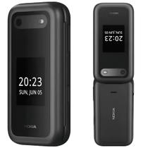 Celular para Idoso Nokia Flip 4G com Botões Grandes e Rádio