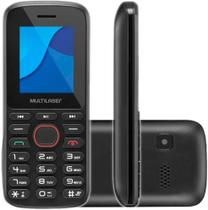 Celular Para Idoso Up Play 3G Mp3 Bluetooth E Fm Preto P9134 - Multilaser