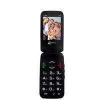Celular para idosos lenoxx tela 2.4 dual chip câmera yc-130