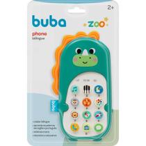 Celular Phone Bilíngue Baby Zoo Dino +2anos Buba