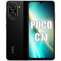 Celular poc c71 128gb - preto