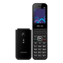 Celular Positivo Dual 4G Flip P51 Idoso Função Modem E Sos