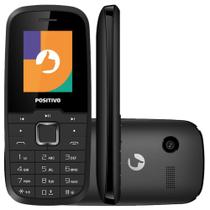 Celular Positivo Feature Phone P26 Dual SIM Preto