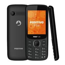 Celular Positivo P38 128MB 64MB Tela 2,8'' 3G P/ Idoso Preto