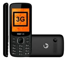 Celular Positivo P38 Dual Chip Para Idoso 128MB 3G Rádio FM Bluetooth Desbloqueado Preto