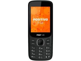 Celular Positivo P38 Dual Chip Para Idoso 128MB 3G Rádio FM - Bluetooth Desbloqueado