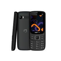 Celular Positivo P41 4G, Tela 2.4", 32MB RAM, Dual SIM, Rádio FM
