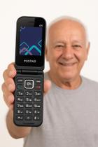 Celular Positivo P51 4G com Botão SOS e Teclas Grandes Ideal para Idosos Celular Positivo P51 4G com Botão SOS e Teclas Grandes Ideal para Idosos