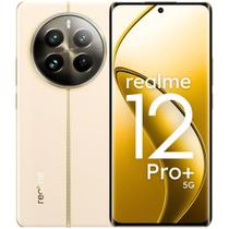 Celular Realme 12 PRO PLUS 5G 256GB câmera Omnifocal MasterShot 64MP OIS Zoom 120x tela 120Hz NFC Snapdragon Smartphone Acabamento Premium