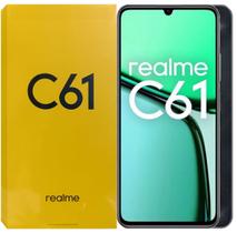 Celular realme c61 rmx3930 nfc dual sim de 256gb 6gb ram de 6.74 50mp 5mp dark green anatel