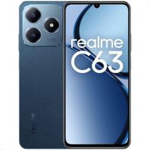 Celular Realme C63 6GB RAM + 128GB Dual SIM Tela 6,75" 90Hz NFC - Azul Celular Realme C63 6GB RAM + 128GB Dual SIM Tela 6,75" 90Hz NFC - Azul
