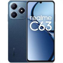 Celular Realme C63 NFC 256GB / 128GB 12GB Ram Premium Design câmera 50MPX Tela 6.74 Resistente a água IPX54 Global Dual Sim lançamento 2024