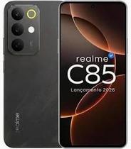 Celular Realme C85 8GB 256GB PRETO Versão Global Original 1 Ano de Garantia Celular Realme C85 8GB 256GB PRETO Versão Global Original 1 Ano de Garantia