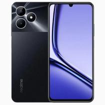 Celular Realme Note 50 128GB Memória 4GB RAM, 4G, Midnight Black ( Preto), Dual Chip, Tela 6.74'', ANATEL - Novo