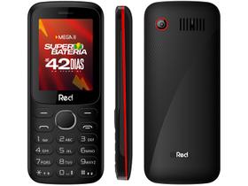Celular Red Mobile Mega II M010G Dual Chip 32MB - 2G Rádio FM Bluetooth Desbloqueado