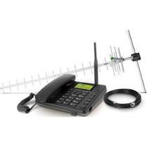 Celular Rural Intelbras CFA-5022 Dual CHIP C/KIT - 4110026 Preto Quadriband