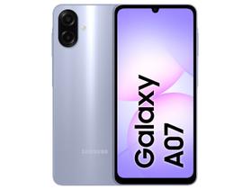 Celular Samsung Galaxy A07 128GB, 4GB, Câmera 50MP, Tela 6.7", Proteção IP54, Processador 6nm