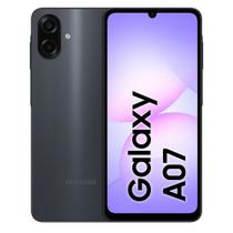Celular Samsung Galaxy A07 256GB SM-A075M/DS - SM-A075MZKSZTO Preto Quadriband