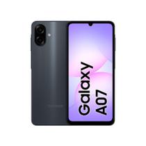Celular Samsung Galaxy A07 4G Preto, 256GB, 8GB RAM e Câmera Dupla de 50MP + 2MP
