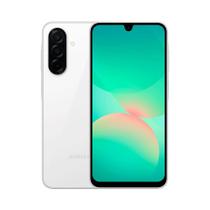 Celular Samsung Galaxy A26 5G 256GB, 8GB RAM, Câmera de 50MP, IP67, Tela Super AMOLED 6.7", NFC - Branco