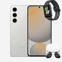 CELULAR SAMSUNG GALAXY S24 FE SM S721B NFC DUAL SIM DE 256GB 8GB RAM DE 6.7 50 plus 12 plus 8MP 12MP CINZA