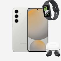 CELULAR SAMSUNG GALAXY S24 FE SM S721B NFC DUAL SIM DE 512GB 8GB RAM DE 6.7 50 plus 12 plus 8MP 12MP CINZA