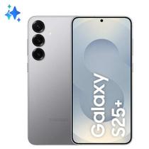 Celular Samsung Galaxy S25+ 5G Prata, 256GB, 12GB RAM e Câmera Tripla de 50MP + 12MP + 10MP