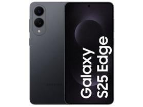 Celular Samsung Galaxy S25 Edge 512GB Titânio Jetblack 5G 12GB RAM 6,7" Câm. Dupla + Selfie 12MP