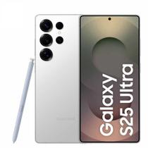 Celular Samsung Galaxy S25 Ultra 5G Titânio Prata, 256GB, 12GB RAM e Câmera Quádrupla de 200MP + 50MP + 10MP + 50MP Celular Samsung Galaxy S25 Ultra 5G Titânio Prata, 256GB, 12GB RAM e Câmera Quádrupla de 200MP + 50MP + 10MP + 50MP