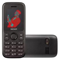 Celular Semp GO! 1C 24MB Dual Chip Câmera 0.3MP Bluetooth Rádio FM Tela 1,8” Preto