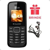 Celular Simples Dual Chip Desbloqueado p/ Idoso LG B220 32MB